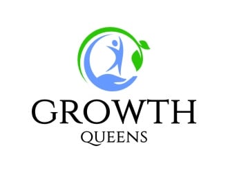 Growth Queens logo design by jetzu