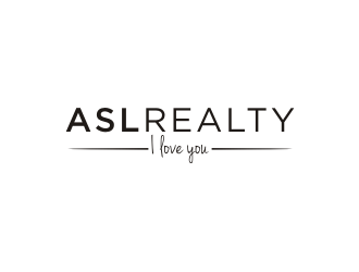 ASLRealty logo design by Franky.