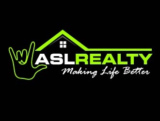 ASLRealty logo design by Vincent Leoncito