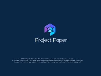 Project Paper logo design by robiulrobin