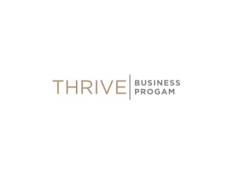 Thrive Business Progam logo design by bricton