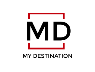 My Destination  logo design by tukangngaret