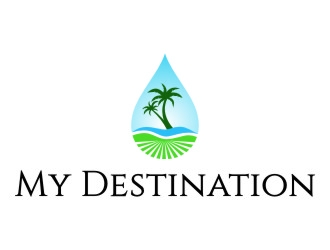 My Destination  logo design by jetzu