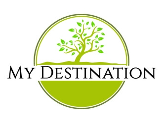 My Destination  logo design by jetzu