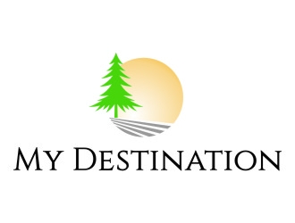 My Destination  logo design by jetzu