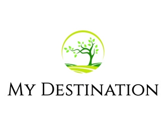 My Destination  logo design by jetzu