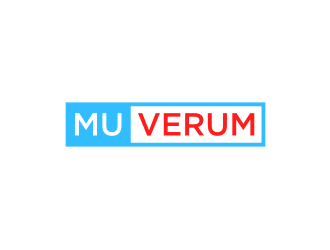 Mu Verum logo design by logitec