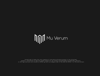 Mu Verum logo design by robiulrobin