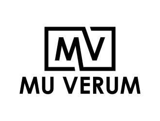 Mu Verum logo design by p0peye