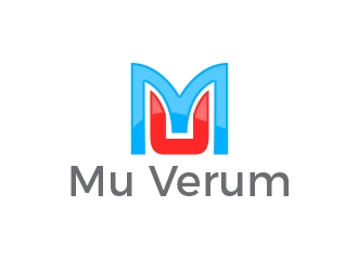 Mu Verum logo design by MarkindDesign