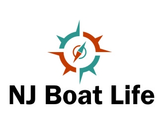 NJ Boat Life  logo design by jetzu