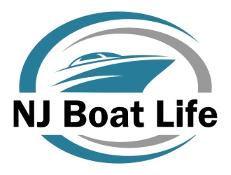NJ Boat Life  logo design by jetzu