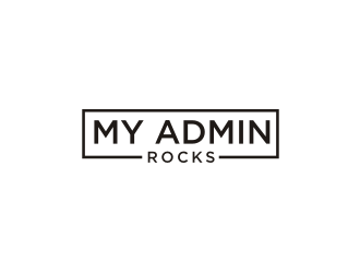 My Admin Rocks  logo design by Franky.