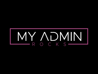 My Admin Rocks  logo design by afra_art