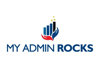My Admin Rocks  logo design by Herquis
