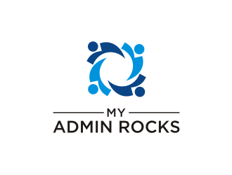 My Admin Rocks  logo design by Zeratu