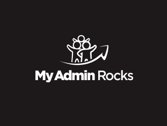 My Admin Rocks  logo design by YONK
