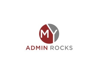 My Admin Rocks  logo design by bricton