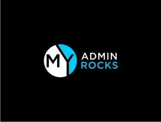 My Admin Rocks  logo design by bricton