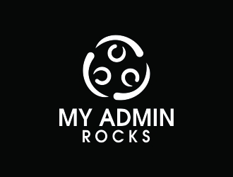 My Admin Rocks  logo design by alfais
