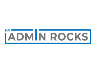 My Admin Rocks  logo design by MonkDesign