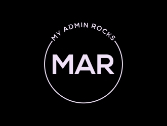 My Admin Rocks  logo design by berkahnenen