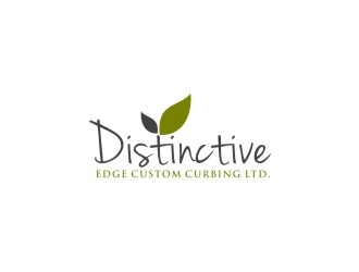 Distinctive Edge Custom Curbing Ltd. logo design by bricton
