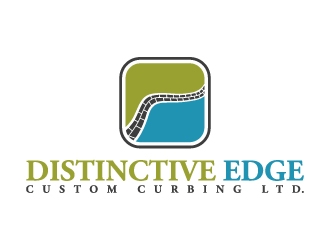 Distinctive Edge Custom Curbing Ltd. logo design by abss