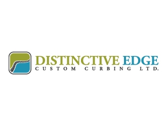 Distinctive Edge Custom Curbing Ltd. logo design by abss