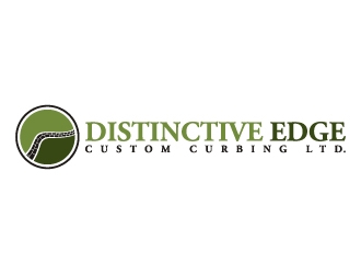 Distinctive Edge Custom Curbing Ltd. logo design by abss