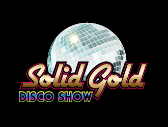 SOLID GOLD DISCO SHOW logo design by axel182