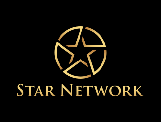 Star Network logo design by lexipej