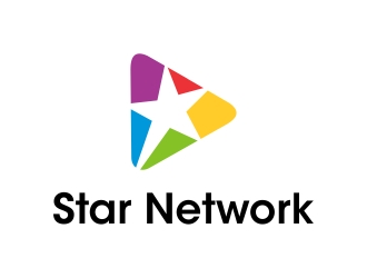 Star Network logo design by cikiyunn