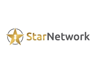 Star Network logo design by Fear