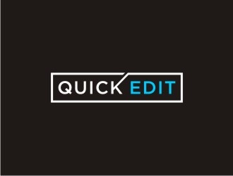 Quick Edit logo design by bricton