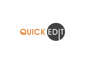 Quick Edit logo design by bricton