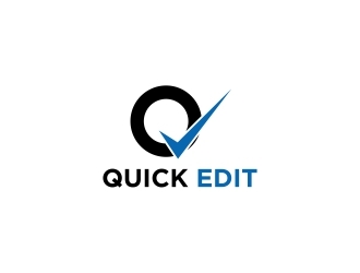 Quick Edit logo design by N3V4