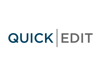 Quick Edit logo design by p0peye