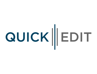 Quick Edit logo design by p0peye