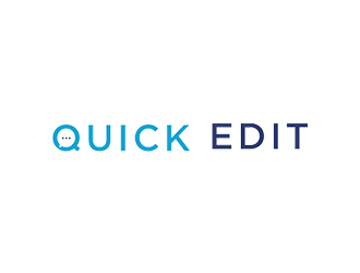 Quick Edit logo design by EkoBooM