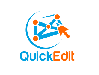 Quick Edit logo design by serprimero
