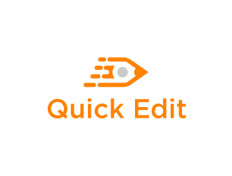 Quick Edit logo design by ammad