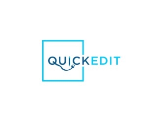Quick Edit logo design by bricton