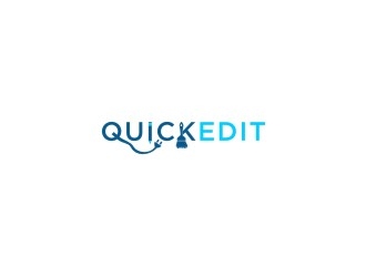 Quick Edit logo design by bricton