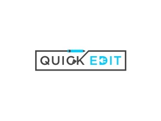 Quick Edit logo design by bricton