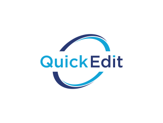 Quick Edit logo design by haidar