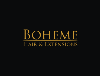 Boheme Hair & Extensions logo design by Diancox