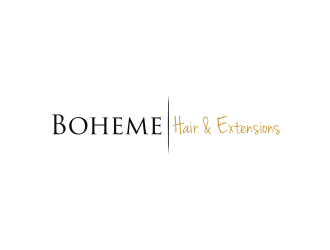 Boheme Hair & Extensions logo design by Diancox
