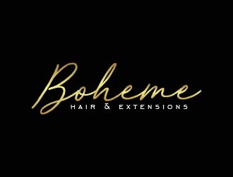 Boheme Hair & Extensions logo design by shravya