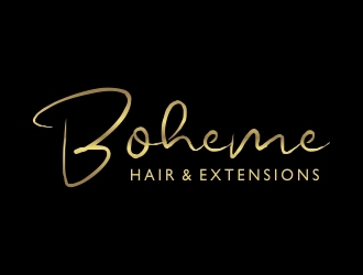 Boheme Hair & Extensions logo design by ruki